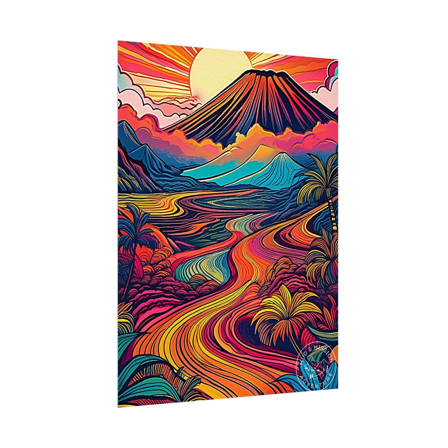 Hawaii Volcanoes National Park Matte Poster