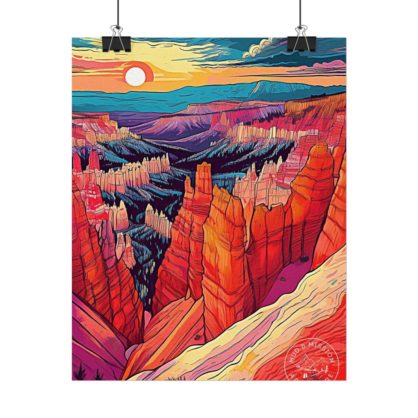 Bryce Canyon National Park Matte Poster