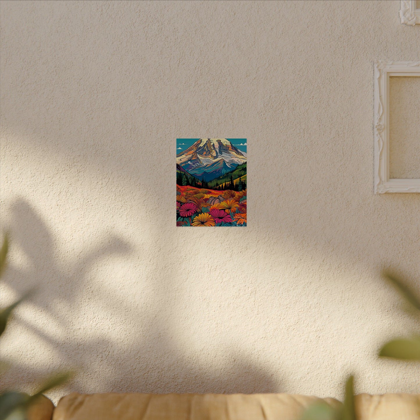 Mount Rainier National Park Matte Poster