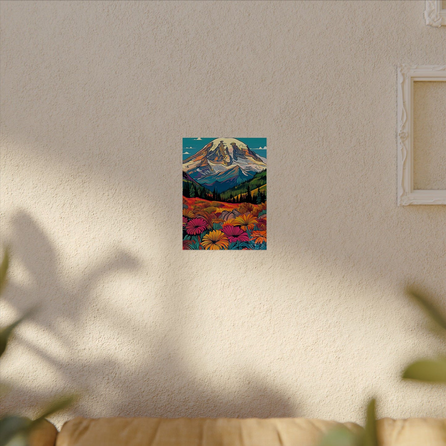 Mount Rainier National Park Matte Poster
