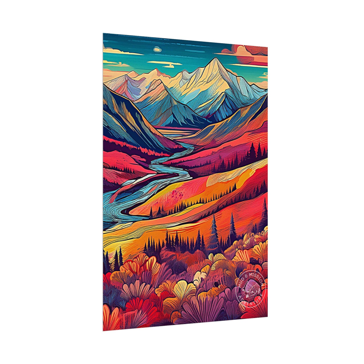 Denali National Park Matte Poster