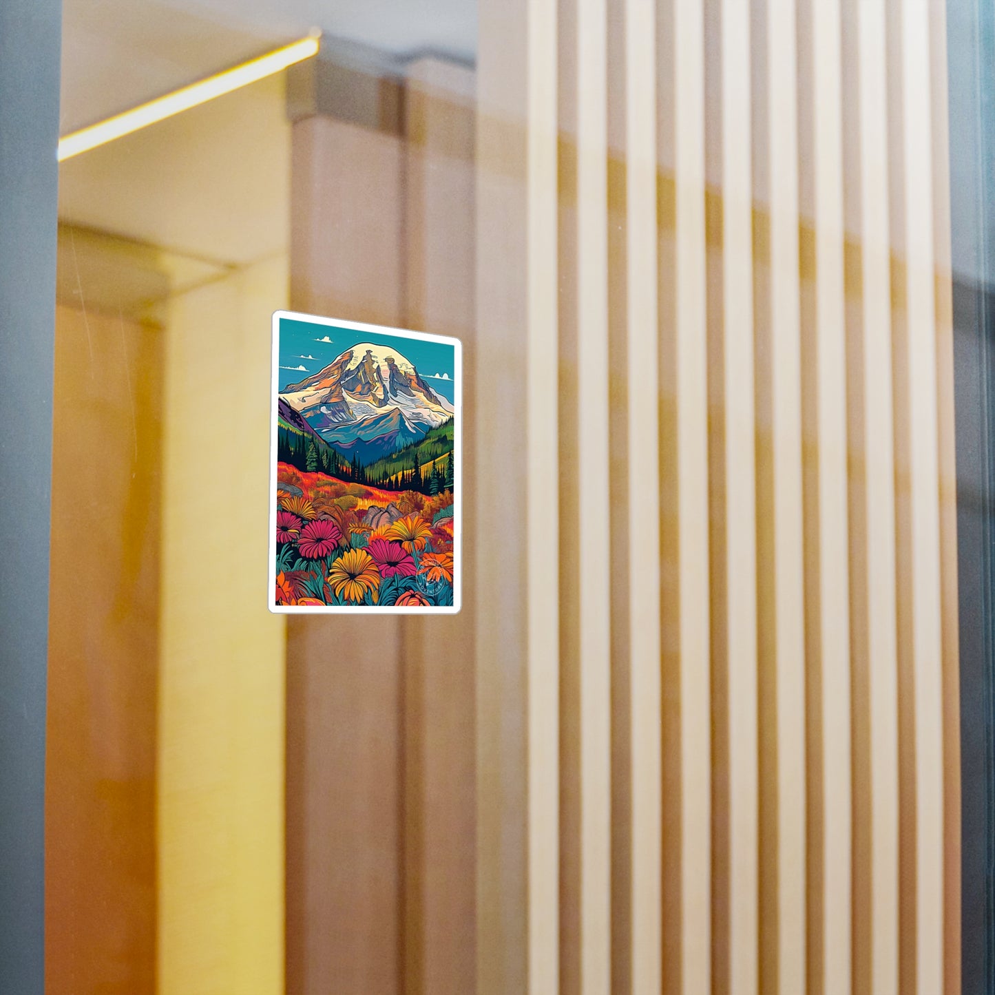 Mount Rainier National Park Vinyl Decal
