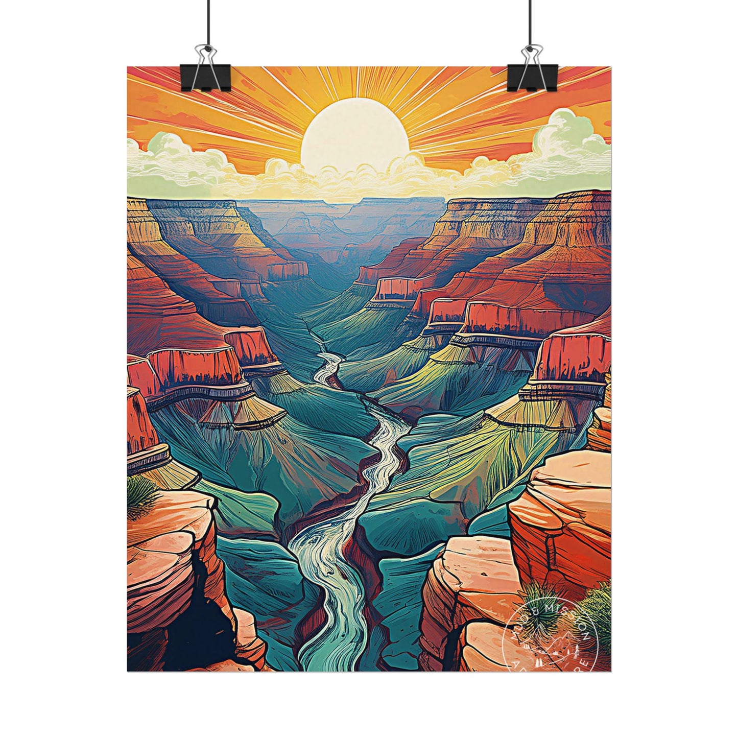 Grand Canyon National Park Matte Poster