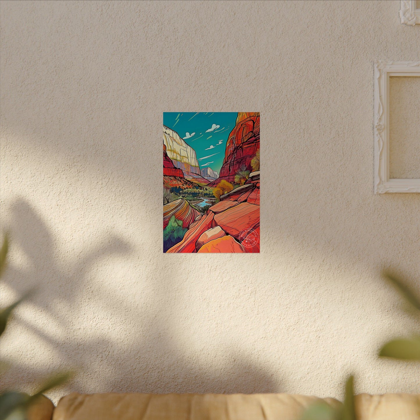 Zion National Park Matte Poster