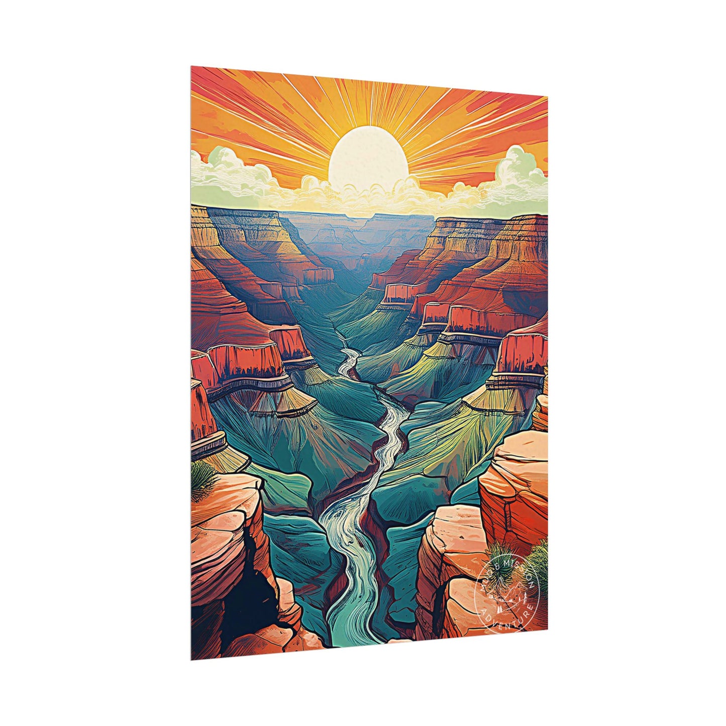 Grand Canyon National Park Matte Poster