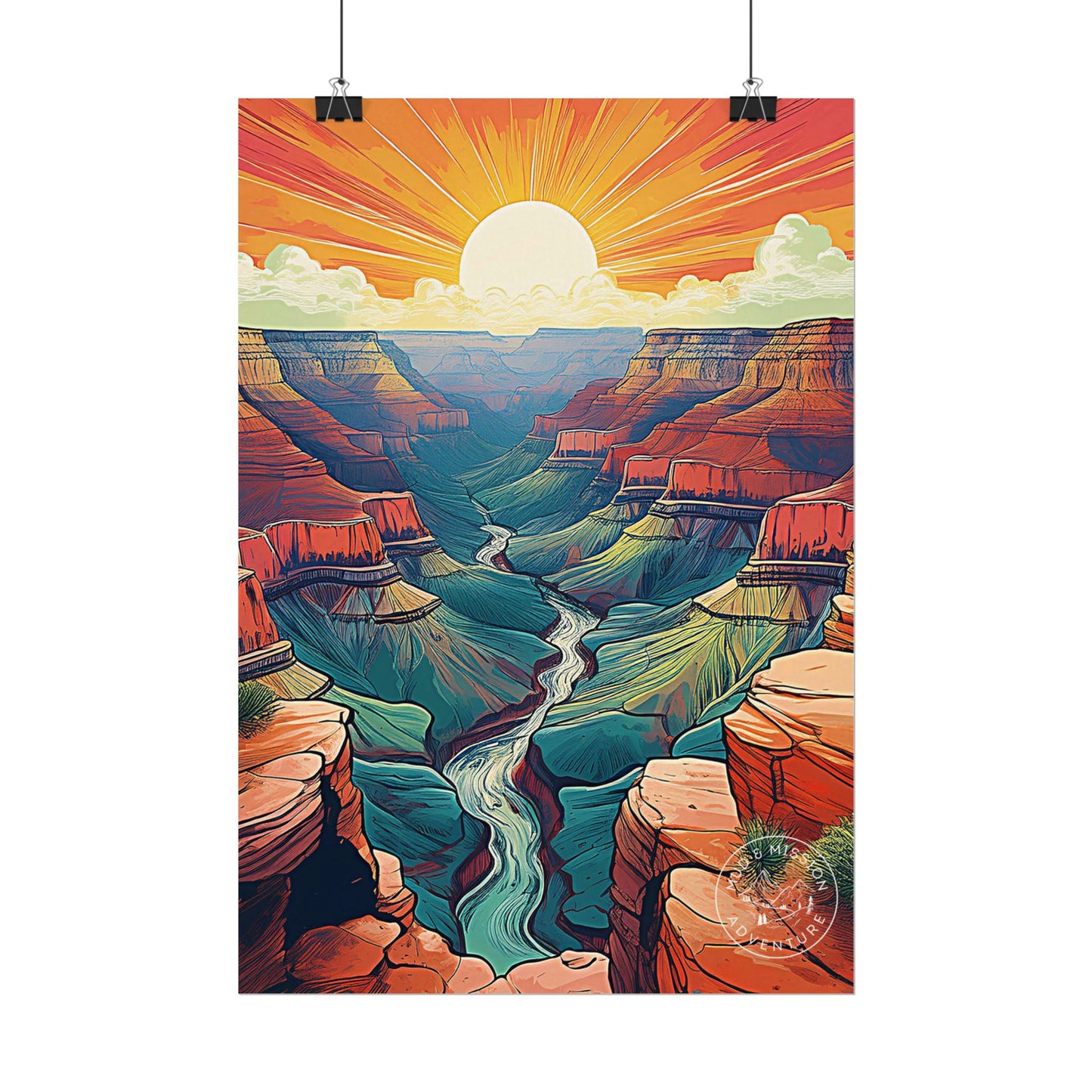 Grand Canyon National Park Matte Poster
