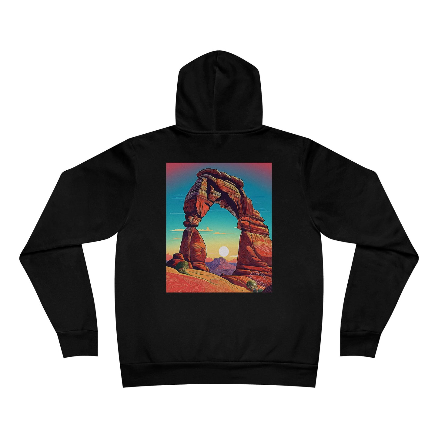 Arches National Park Fleece Hoodie