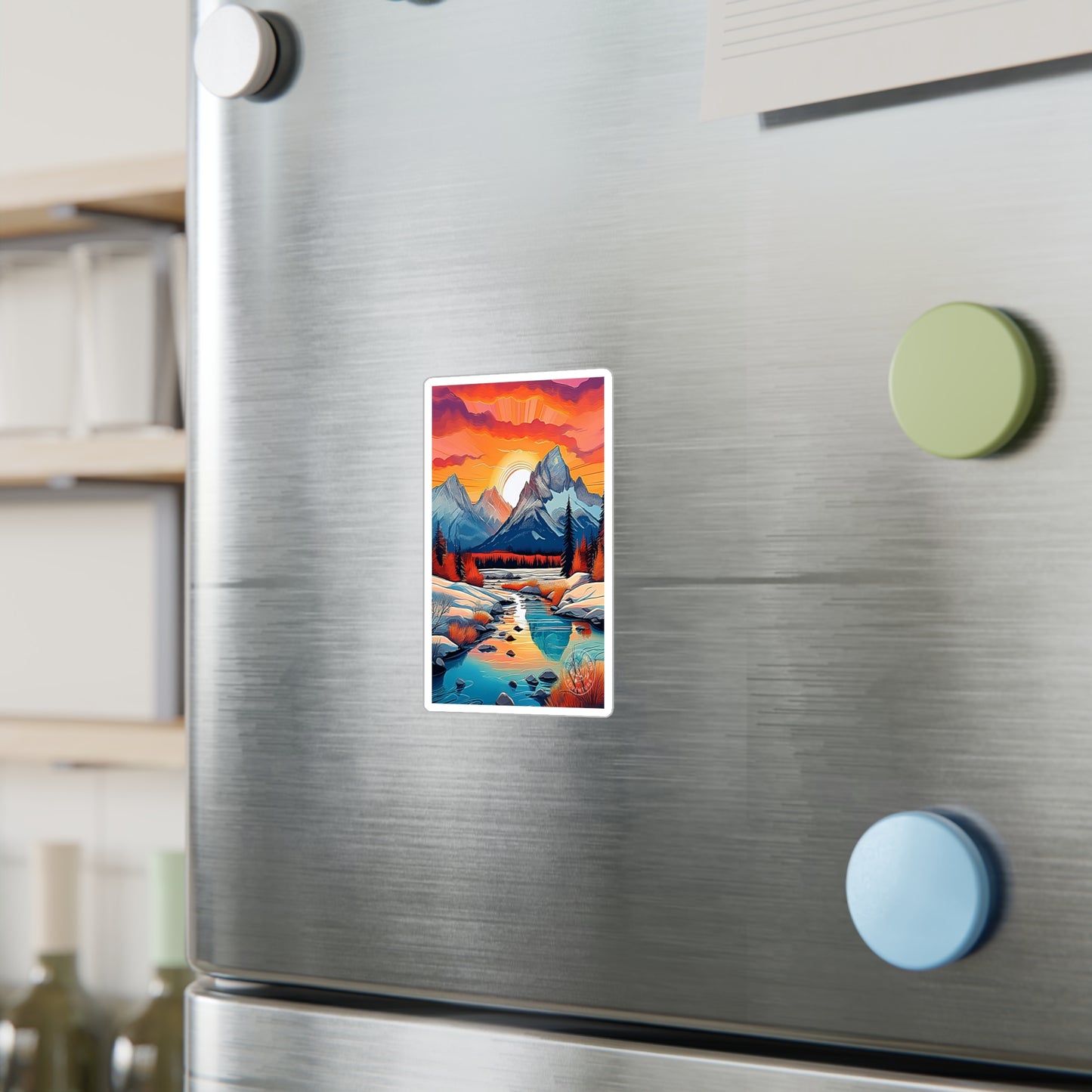 Grand Tetons National Park Vinyl Decal