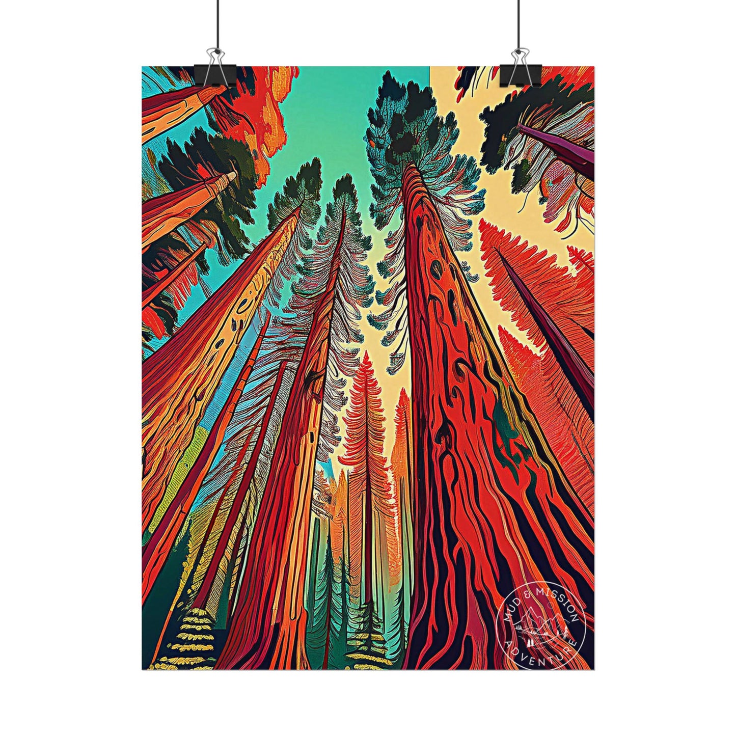 Redwood National Park Matte Poster