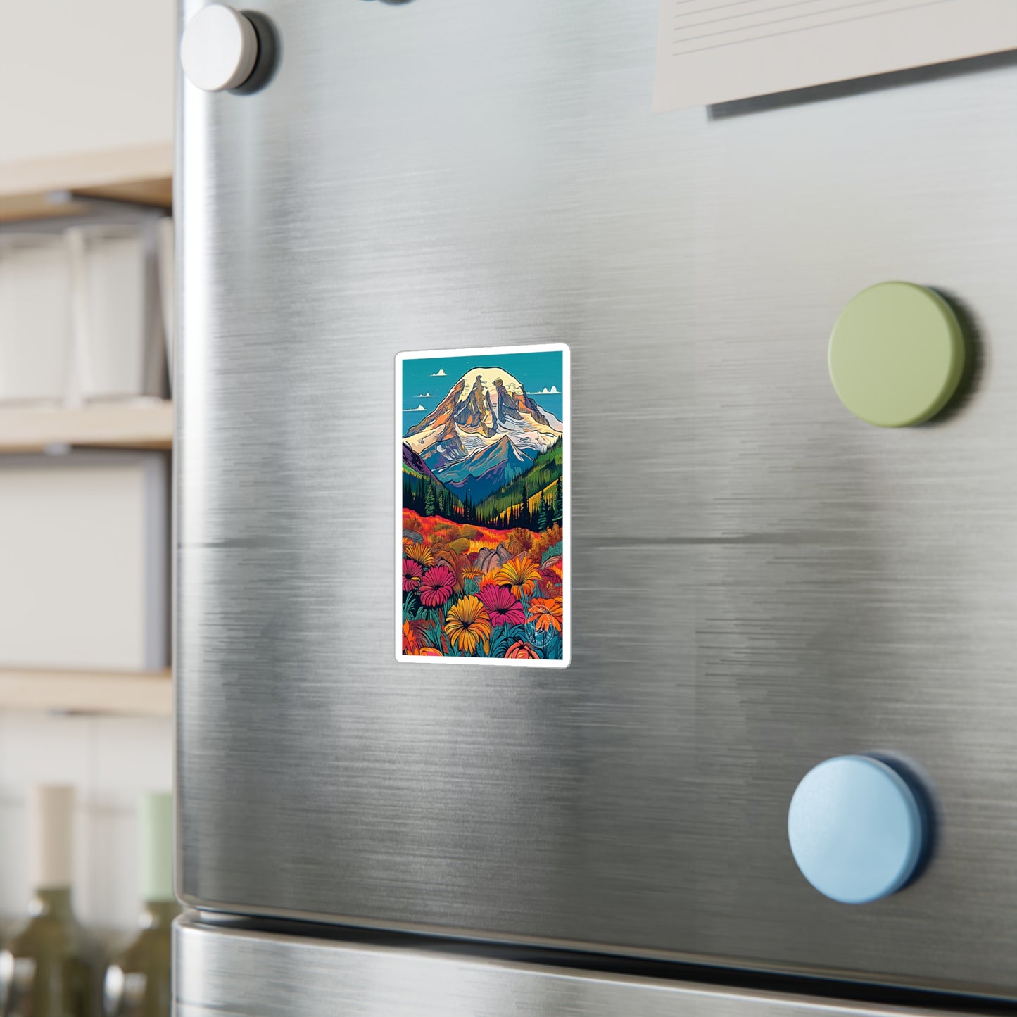 Mount Rainier National Park Vinyl Decal