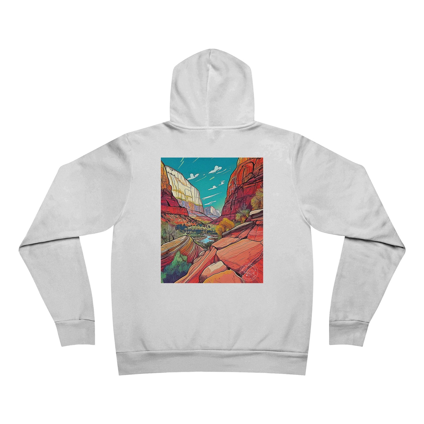 Zion National Park Fleece Hoodie
