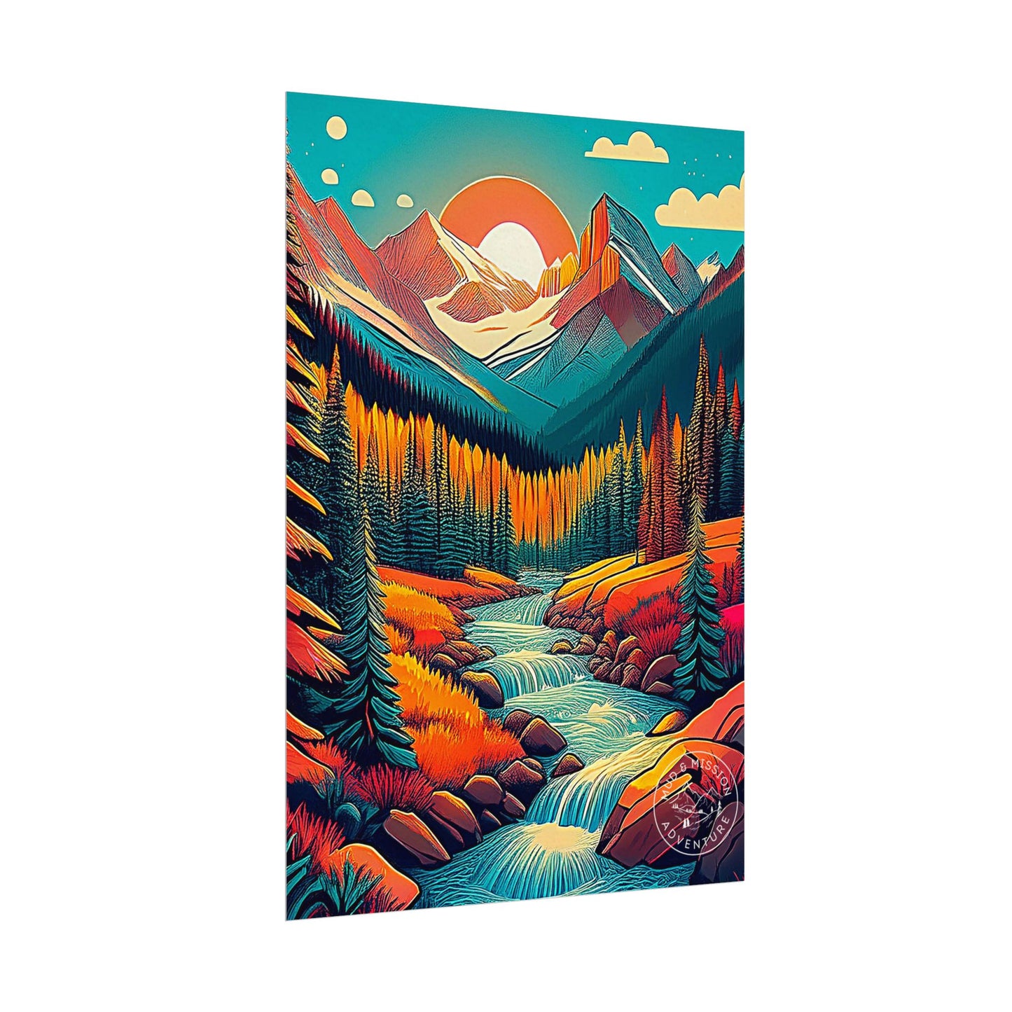 Rocky Mountain National Park Matte Poster