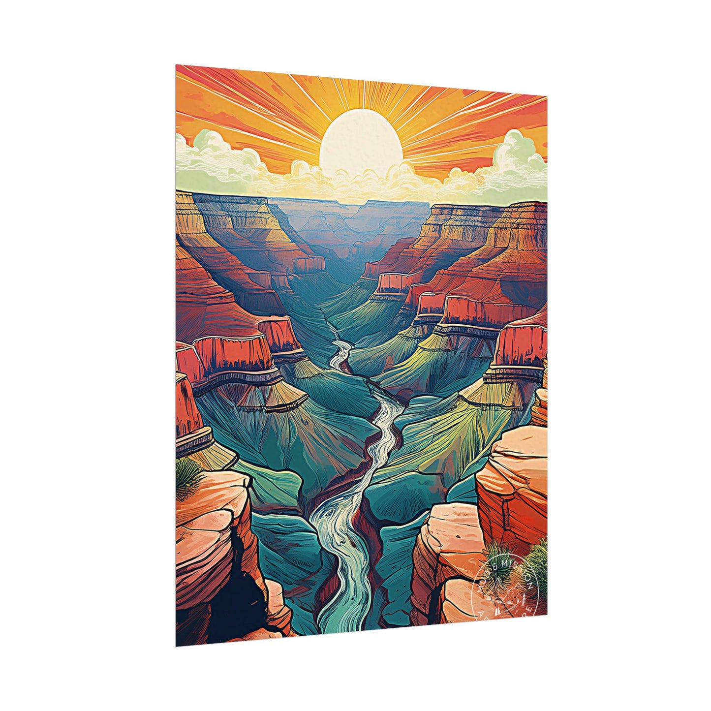 Grand Canyon National Park Matte Poster