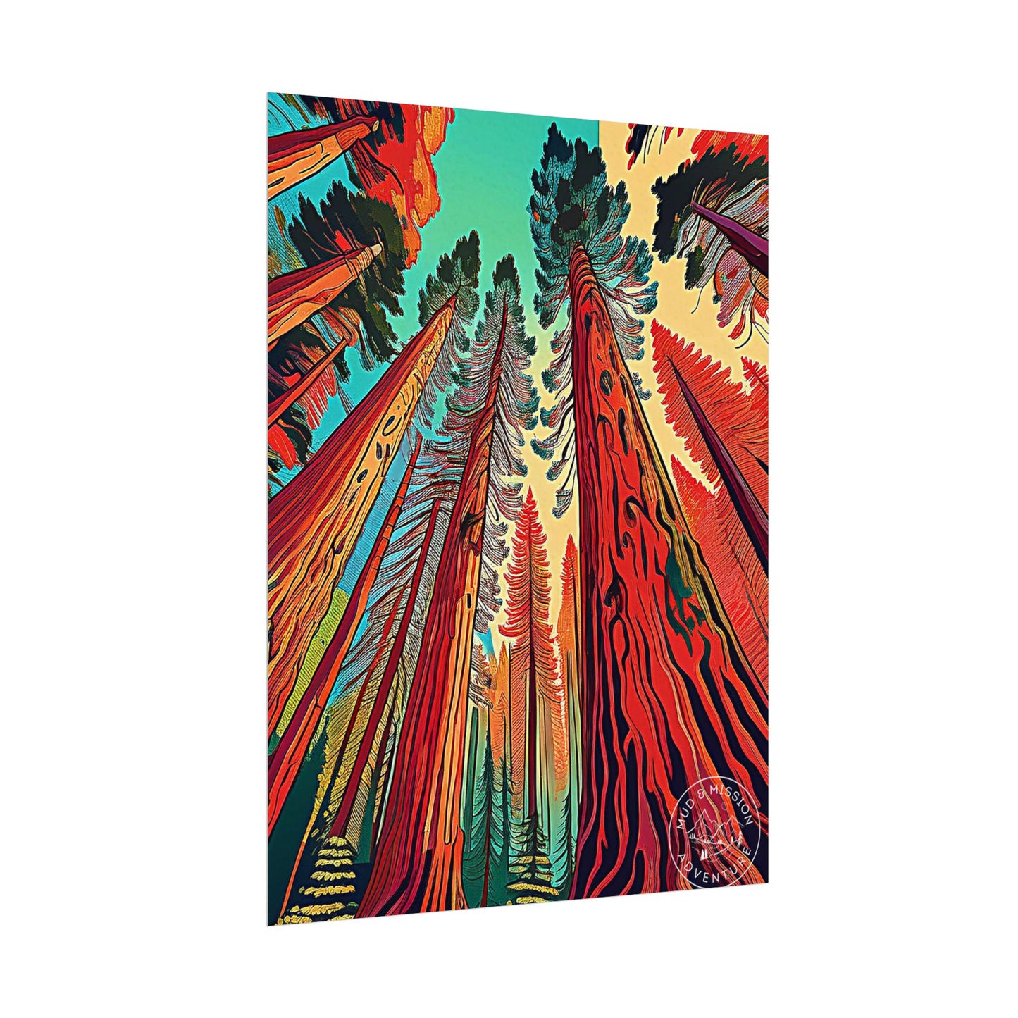 Redwood National Park Matte Poster