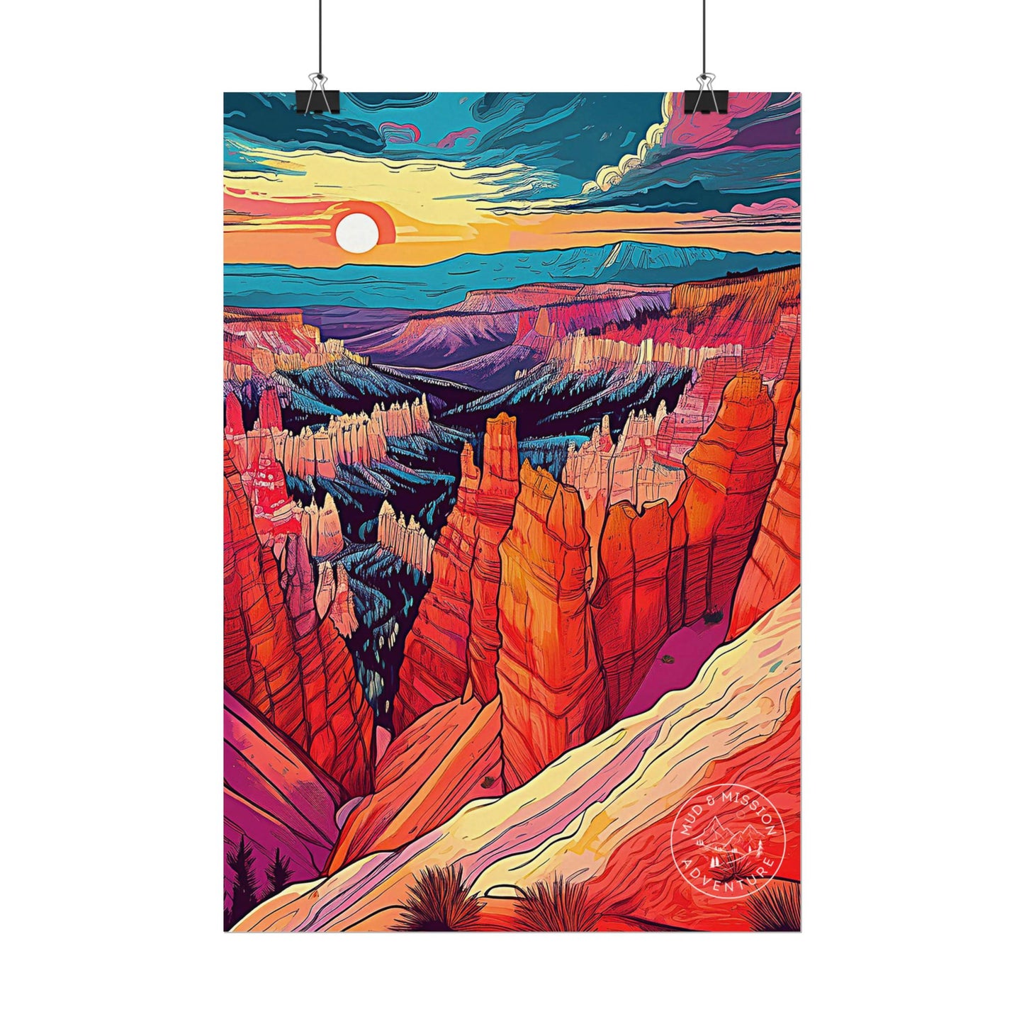 Bryce Canyon National Park Matte Poster