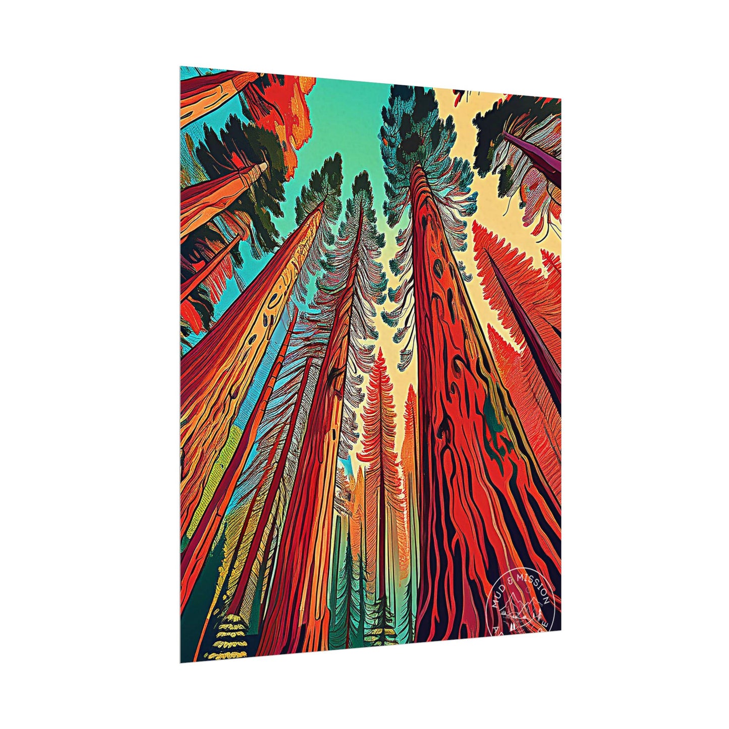 Redwood National Park Matte Poster