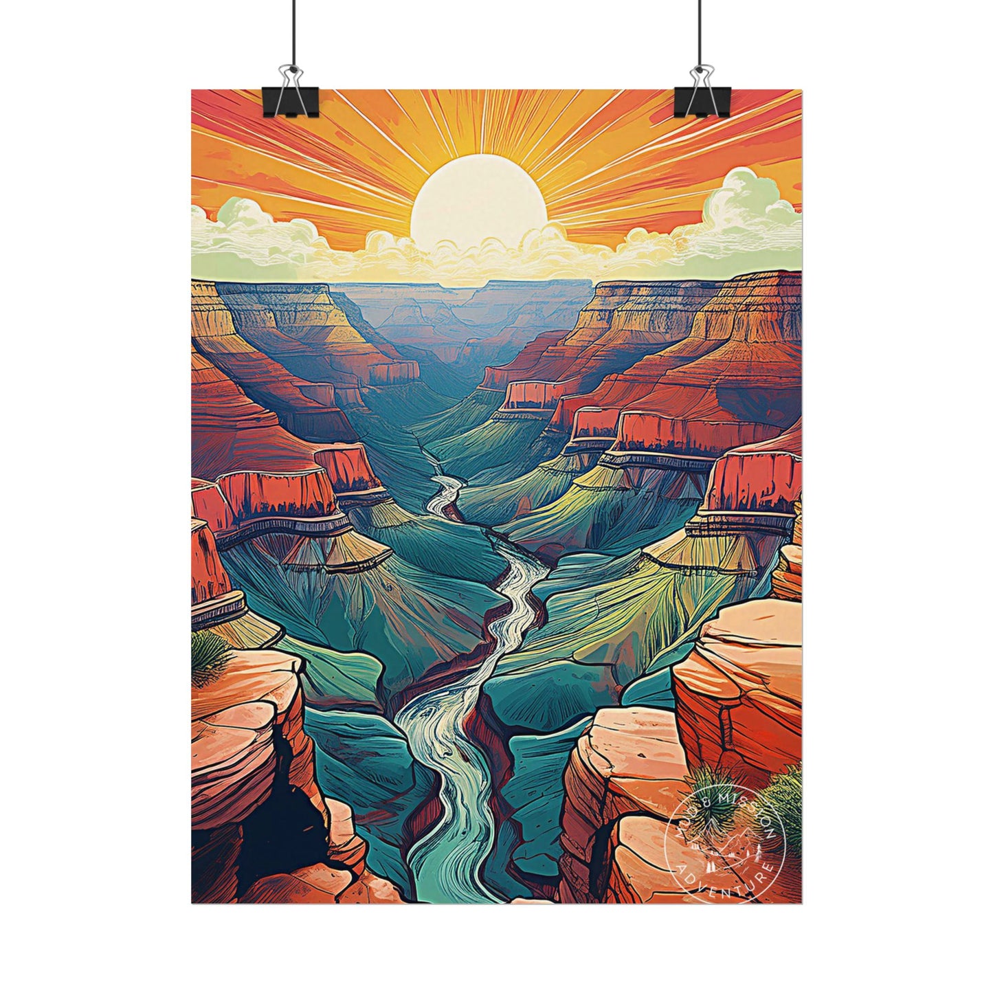 Grand Canyon National Park Matte Poster