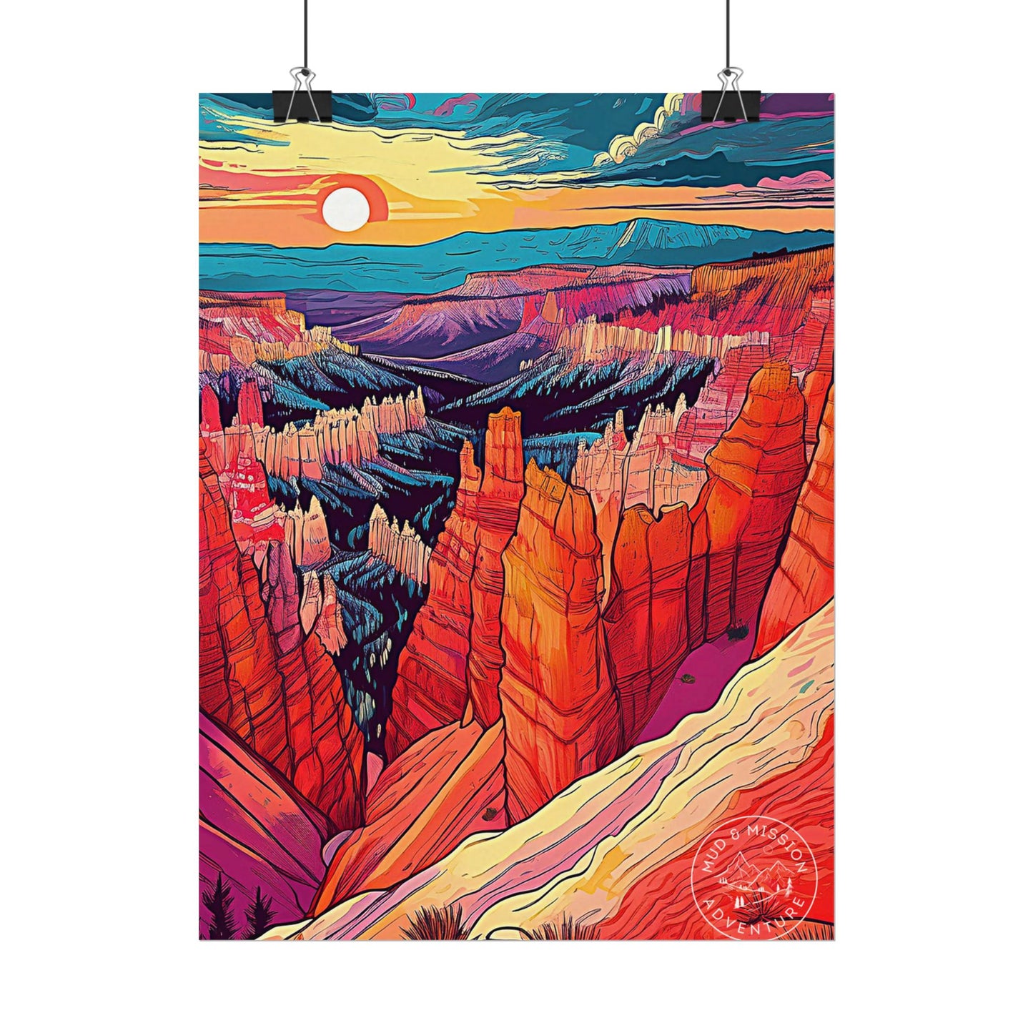 Bryce Canyon National Park Matte Poster