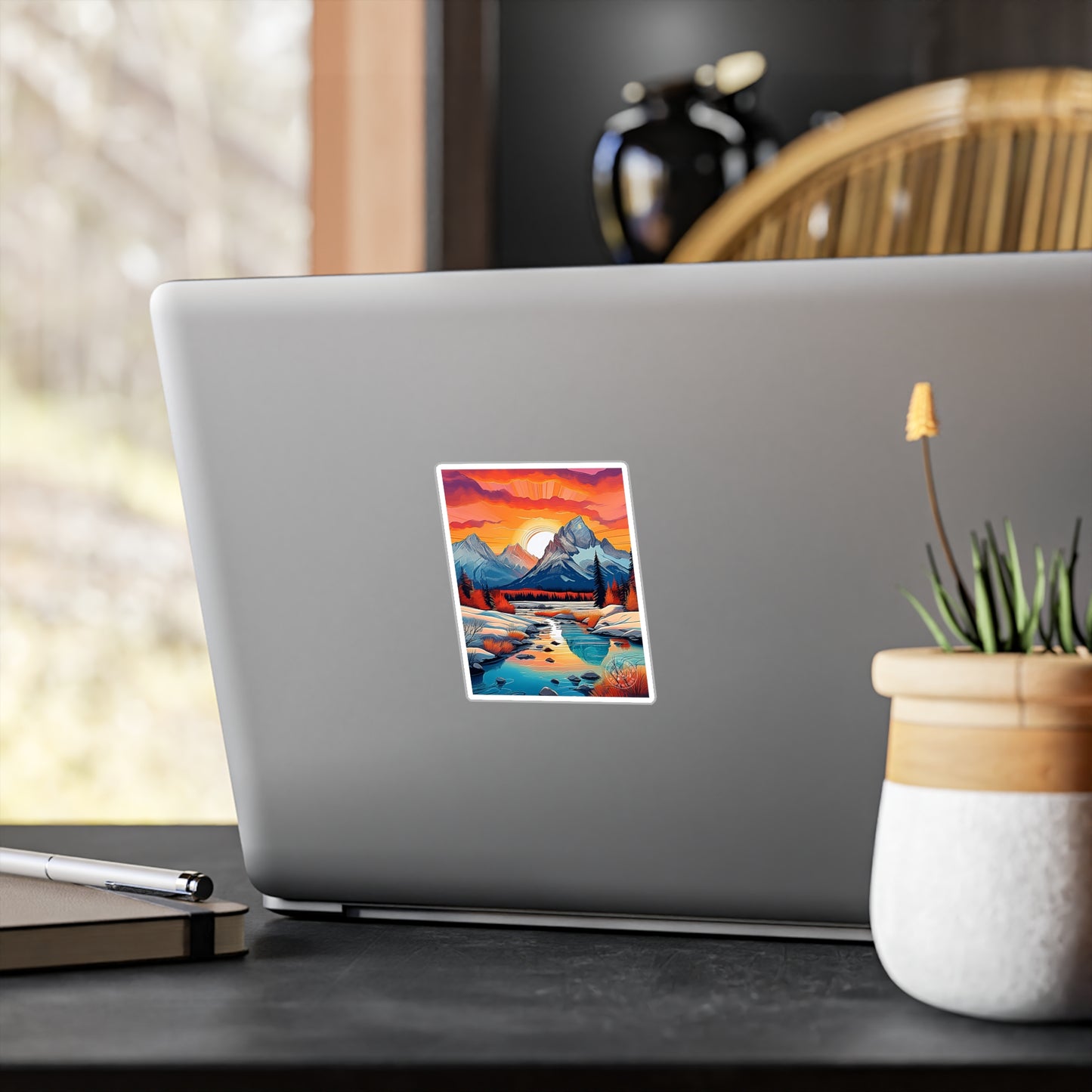 Grand Tetons National Park Vinyl Decal