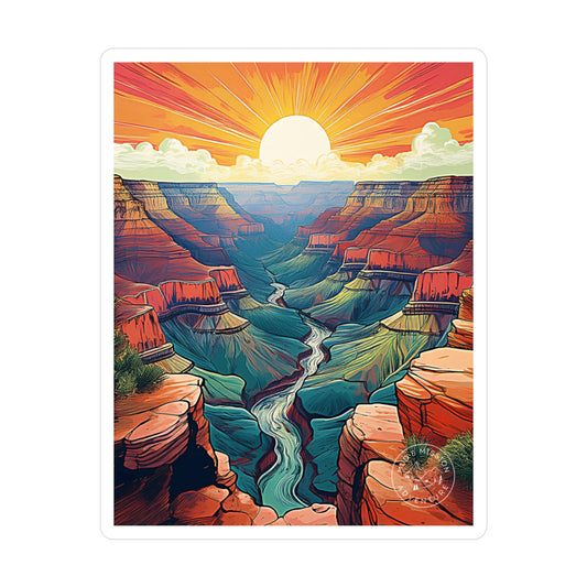 Grand Canyon National Park Vinyl Decal