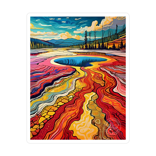 Yellowstone National Park Vinyl Decal