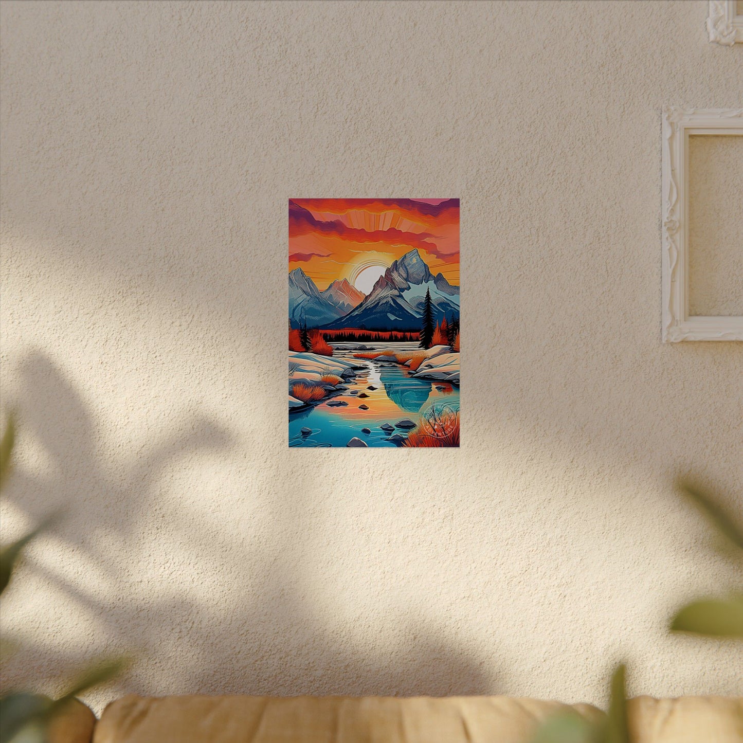 Grand Tetons National Park Matte Poster