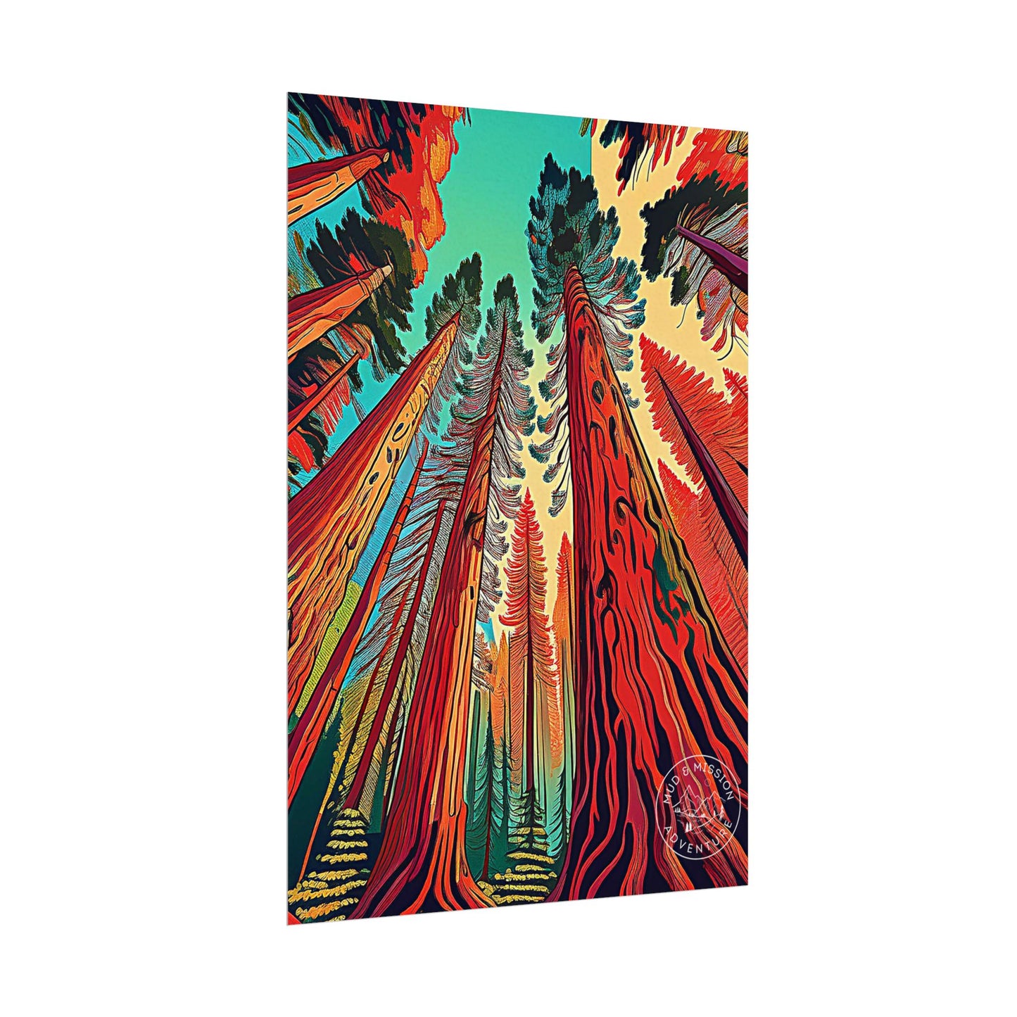 Redwood National Park Matte Poster
