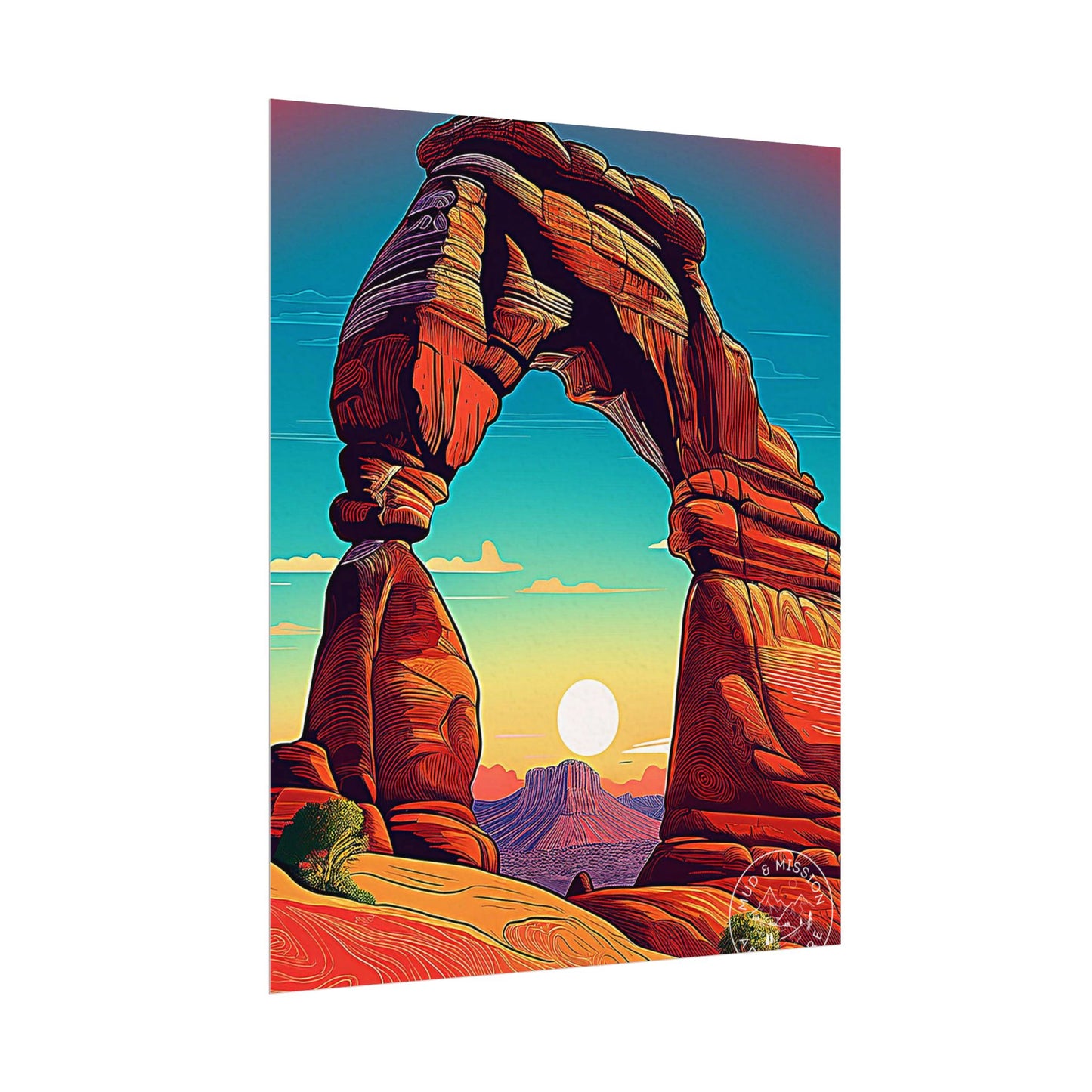 Arches National Park Matte Poster