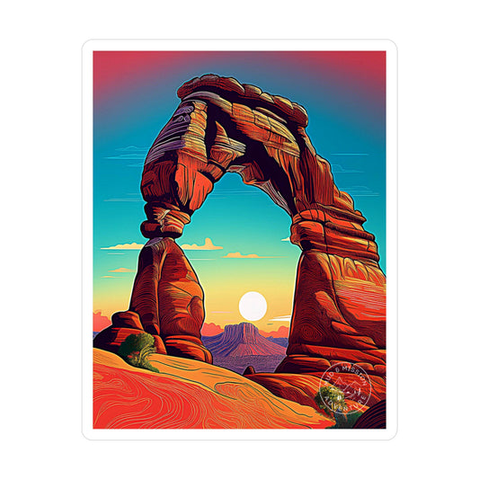 Arches National Park Vinyl Decal