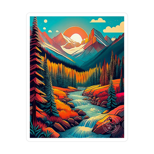 Rocky Mountain National Park Vinyl Decal