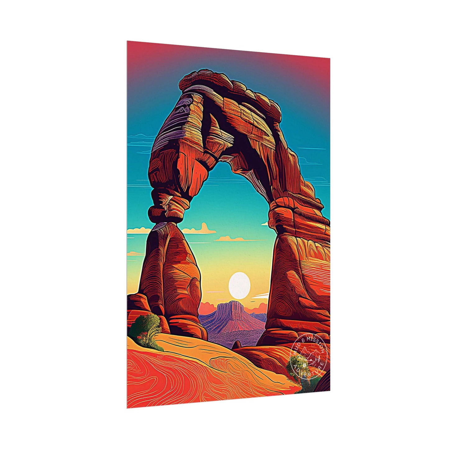 Arches National Park Matte Poster