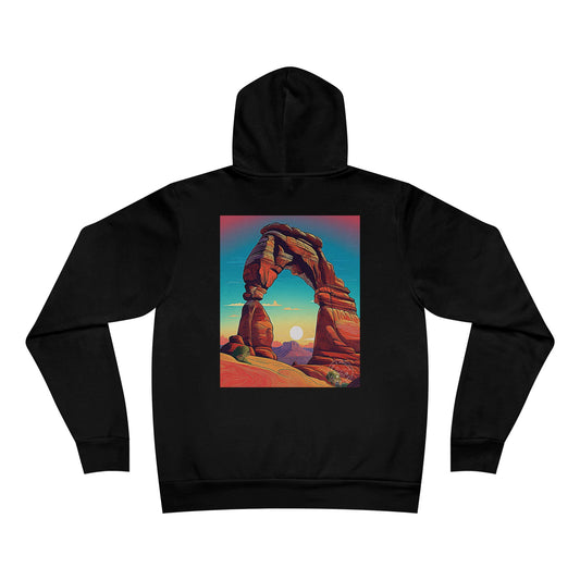Arches National Park Fleece Hoodie