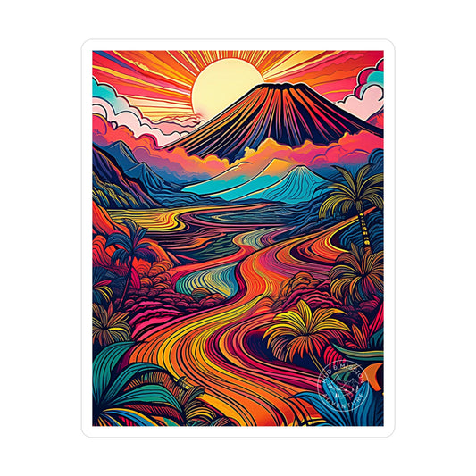 Hawaii Volcanoes National Park Vinyl Decal