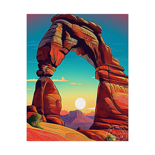 Arches National Park Matte Poster