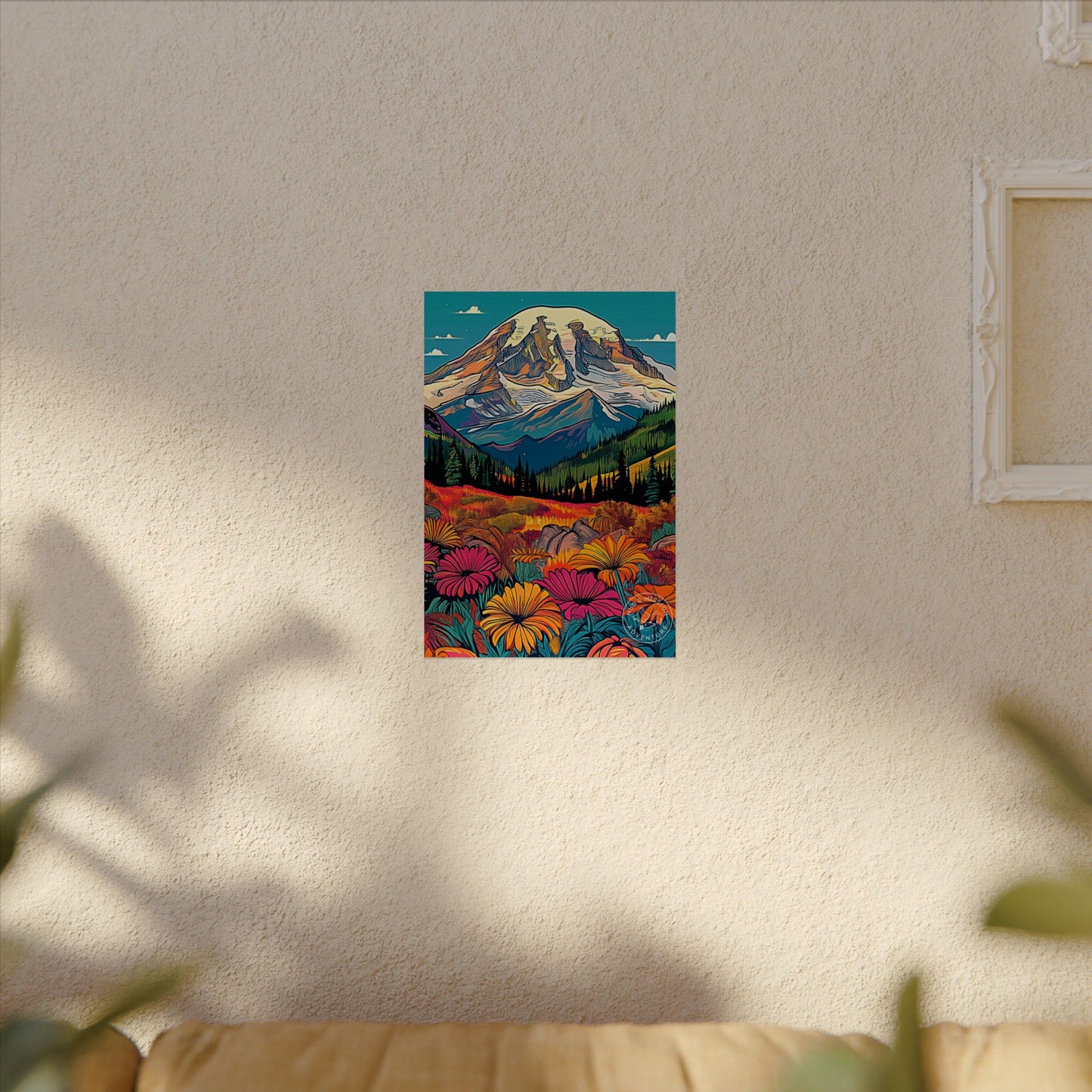 Mount Rainier National Park Matte Poster