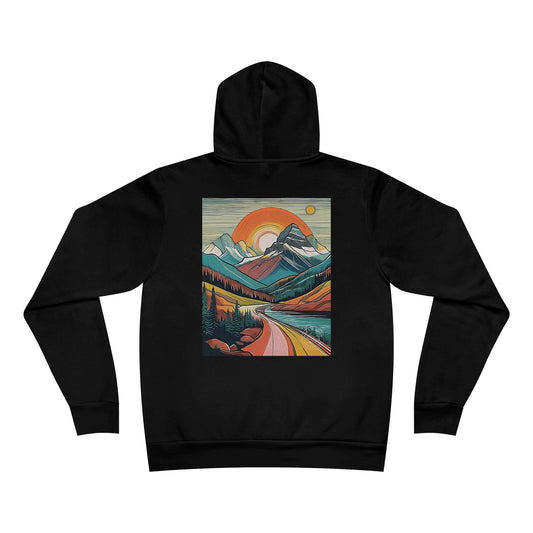 Glacier National Park Fleece Hoodie Fleece Hoodie