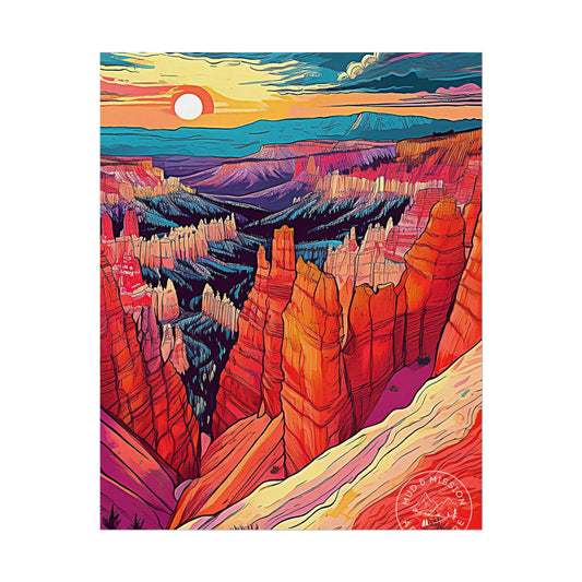 Bryce Canyon National Park Matte Poster