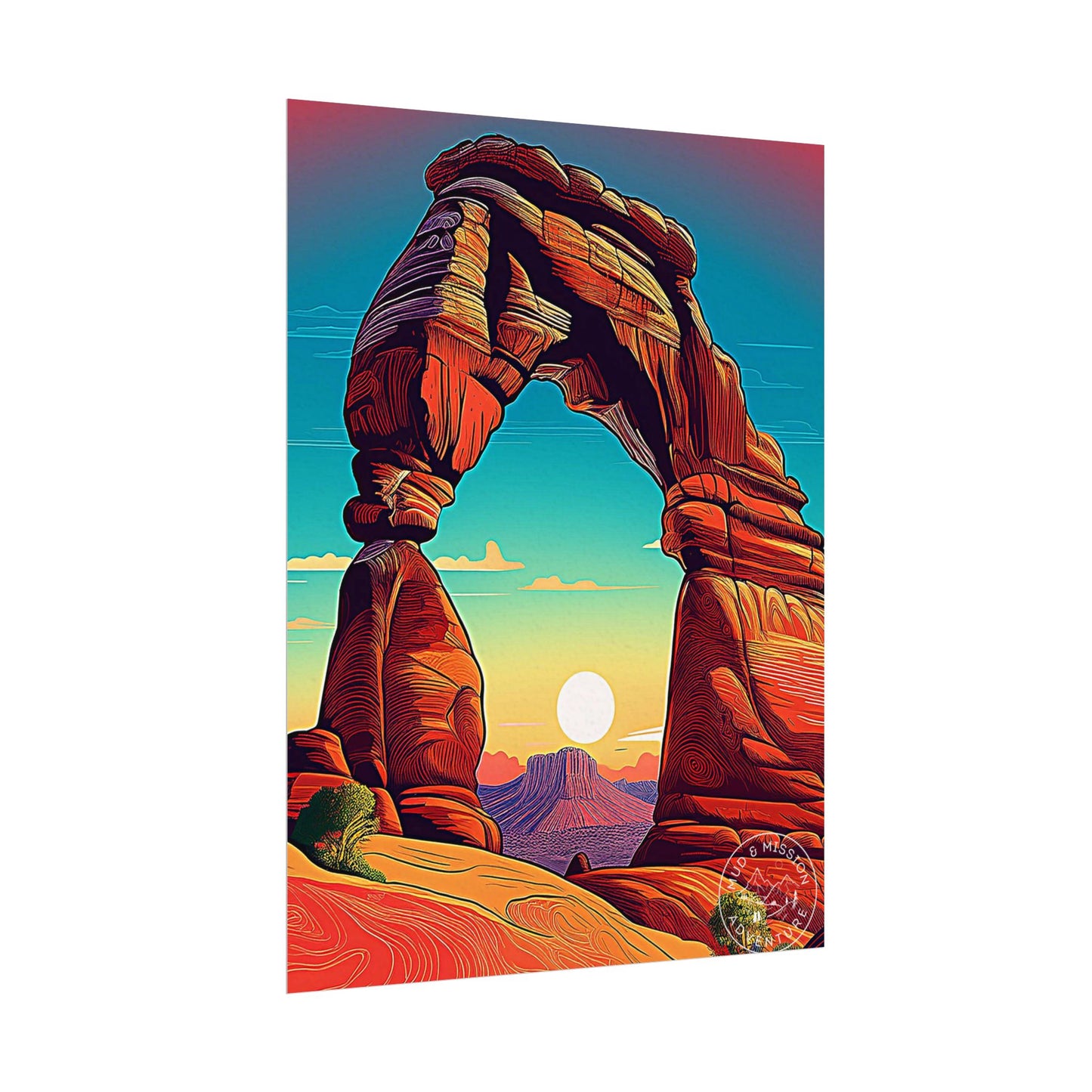 Arches National Park Matte Poster