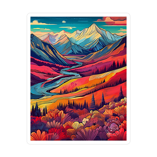 Denali National Park Vinyl Decal